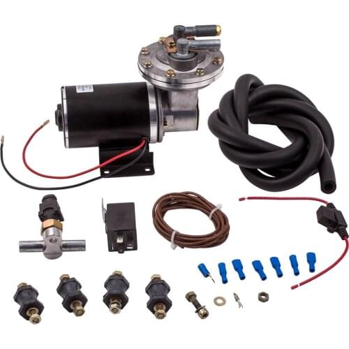 12V Electric Vacuum Pump Kit Brake Booster Pump 18" to 22" for GM for Chevy Ford