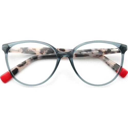 Retro Round Glasses Frame Women Men Computer Glasses Myopia Optical Frames Acetate Clear Lenses Black Red Eyeglasses Oculos