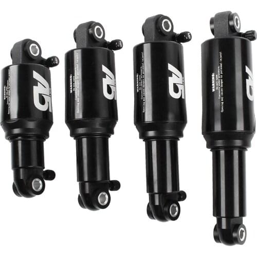 KS A5 Mountain Bike Air Rear Shock Dual/Solo Air Chamber MTB Folding Bike Shock Absorber 125mm / 150mm / 165mm / 190mm