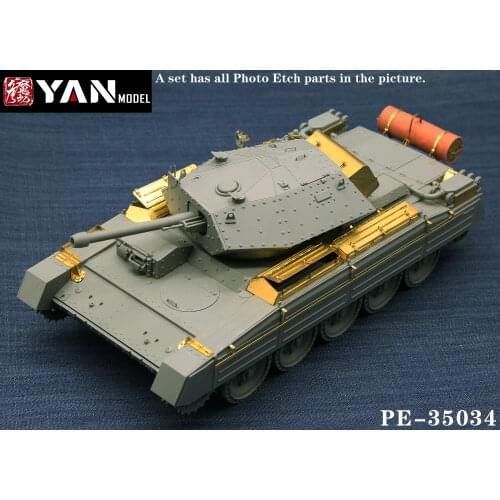 Yan Model PE-35034 1/35 British Cruiser Tank Mk.VI Detail Up for Border BT-012