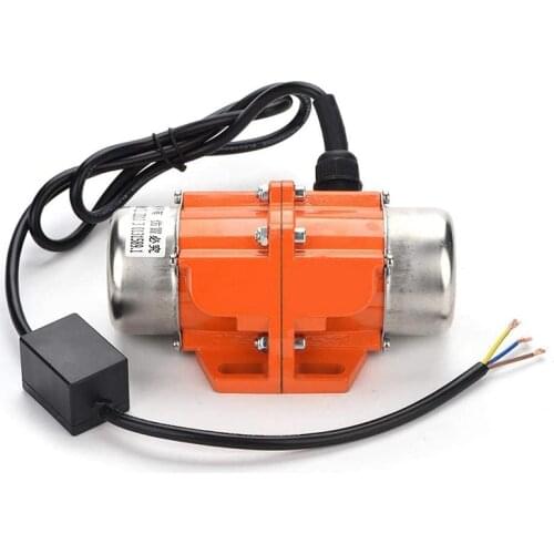 Single Phase Vibrator Motor 70W 220V/110V 3000 Rpm Asynchronous Adjustable Eccentricity Block Aluminium Alloy Shell