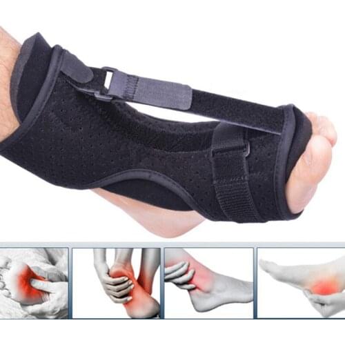 Foot Drop Orthosis Plantar Fasciitis Splint Drop Foot Brace Fit Heel Pain Relief Plantar Fascia Rehabilitation Adjustable
