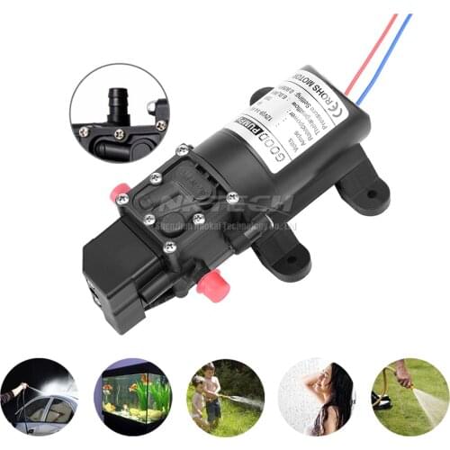 Pro Water Pump DC 12V 6A 130PSI 6L/Min High Pressure Diaphragm Self Priming Smart Water Pumps Automatic Switch For Caravan Boats
