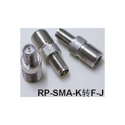 RF SMA Connector F Reverse Type RP-SMA-K Female TO F-J male,Coaxial connector wireless router Antenna New and original
