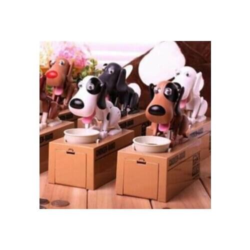 Swallowing Dog Piggy Bank Cute Piggy Bank Toy Piggy Bank