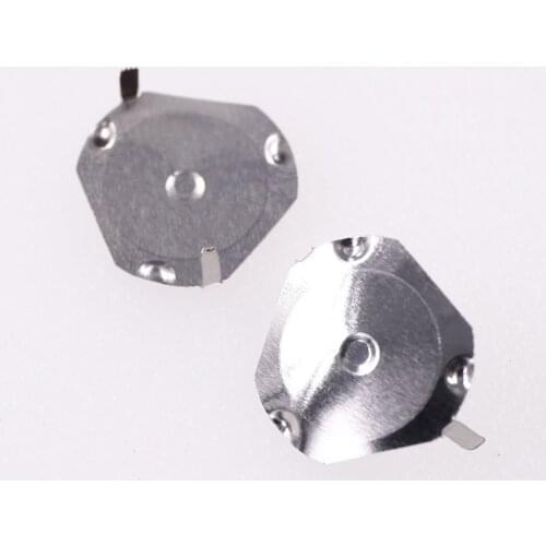 1000pcs 7.0mm Diameter triangle tactile metal domes 2 legs 350 gf leg height 3.0mm snap dome by express