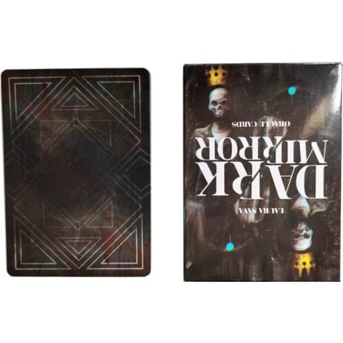 Dark Mirror oracle Cards Tarot Deck cards read the mythic fate divination for fortune games