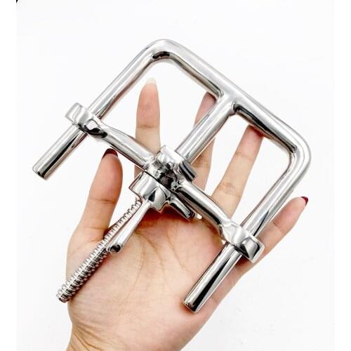 Heavy stainless steel Password lock sex handcuffs adjustable slave bondage adult games bdsm adults sex toys sex tools