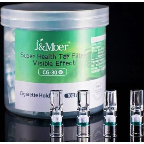 Disposal Cigarette Holder Smoking Pipe Filter Mouthpiece Abandoned Filter Reduce Tar Tobacco Clean Holder Smoking Accessory