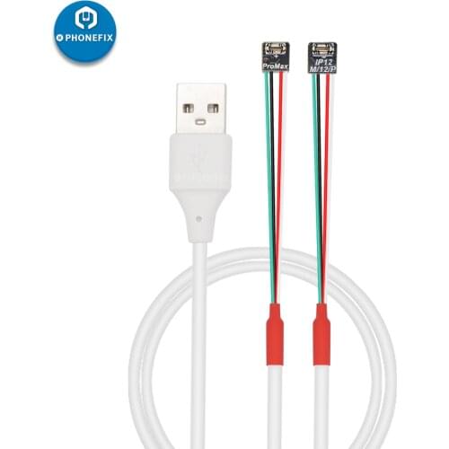Phone Power Supply Test Cable for iPhone 12 Pro Max USB Power Cable Adapter Battery Connector Buckle Cable Motherboard Repair