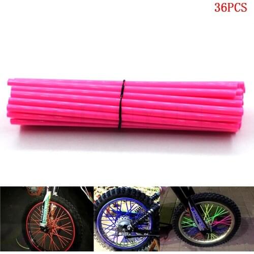 36 pcs Universal motorcycle bike rim tube cover spoke skin cover For DUCATI Monster 696 796 695 659 796 400 695 620 1100/S