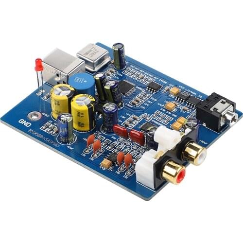 AIYIMA HIFI Audio ES9028Q2M SA9023 USB DAC Decoder Board External Sound Card Support 24Bit 96K For Amplifier