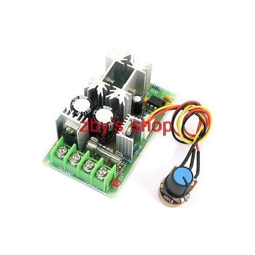 DC10-60V 20A Pulse Width Modulation PWM Motor Speed Controller Switch 8.3"