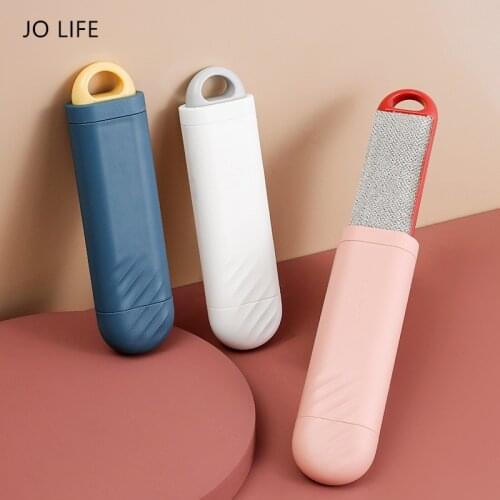 JO LIFE Double-sided Static Brush Pet Hair Lint Remover Reusable Electrostatic Dust Cleaner Brush