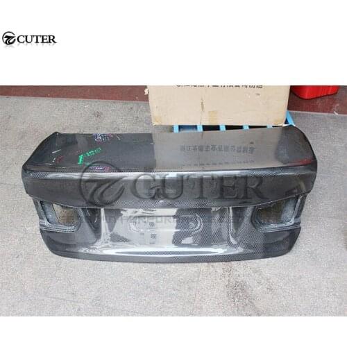 F30 3 series 320i 325i CSL style Carbon Fiber Rear trunk lid Hood Bonnets for BMW F30 330i car body kit 13-18