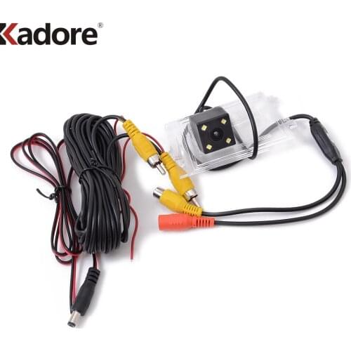 For Jeep Grand Cherokee Compass First GE 2011 - 2016 Car CCD Rear View Backup Reverse Parking LED Camera Nightvision Kit