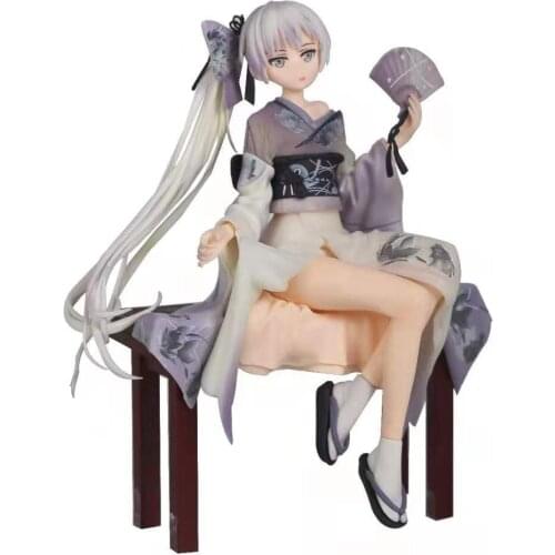 Anime game In solitude where we are least alone Kasugano Sora kimono yukata special edition sexy beauty boxed figure about 20cm