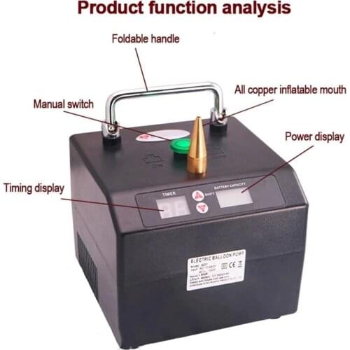 Quantitative Pump, Inflatable Pump, Automatic Pump, Inflator, Long Strip Balloon Inflator, Electric