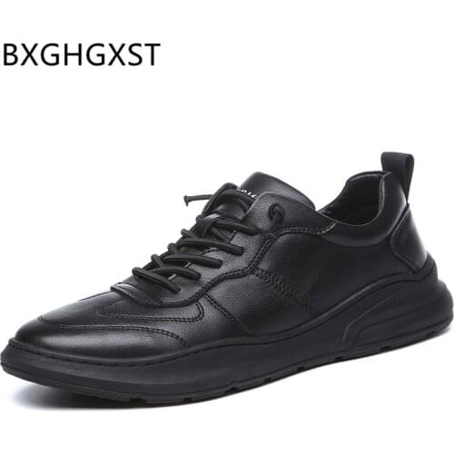 Loafers Men Leather Sneakers Mens Shoes Genuine Leather Luxury Shoes Slip on White Sneakers Mens Shoes Casual Chaussure Homme
