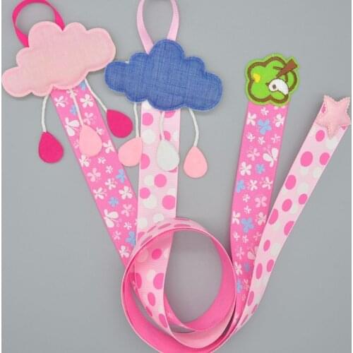 Girls Baby Ribbon Hanging Hair Bow Headband Clip Organizer Cloud Tassels Holder