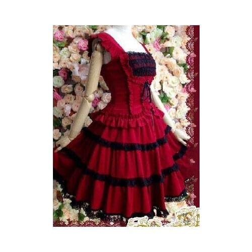 LLT047) Lolita Dresses Sleeveless Sweet Short Dress Ball Gown Fancy Prom Dress