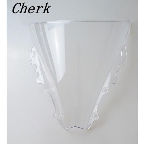 New Motorcycle ABS Double Bubble Windshield Fairing Windscreen Screen For Yamaha YZF R6 2006-2007 06 07