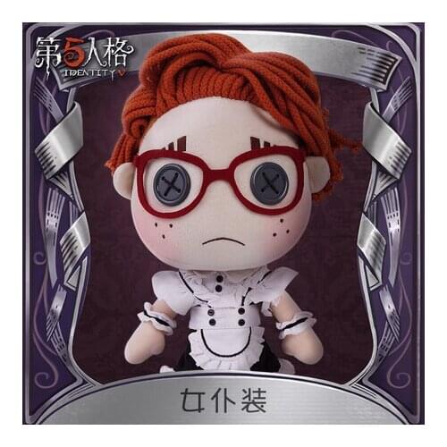 Cute Christmas Gifts Hot Game Identity V Survivor Lucky Guy Cosplay Pillow Plush Doll Plushie Toy Change suit Dress Up Clothing