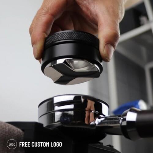 Adjustable 304 Stainless Steel Coffee Distributor Espresso Tamper 51/53/54/58/58.35mm Available For Most Portafilter