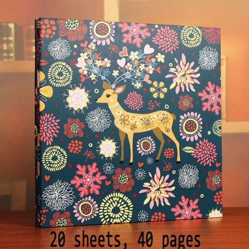 Polaroid 600 18 inch self-adhesive diy handmade album romantic couple family classmates baby grow creative wooden cover album