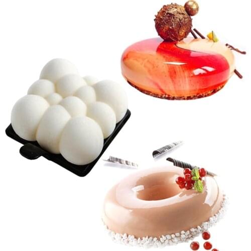 25 Shapes Silicone Mold for Baking Tray Dessert Mousse Mold Cake Moulds Silicone Form for Baking Pan Cake Decorating Tool