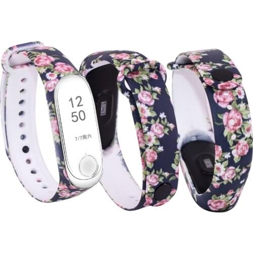 Silicone Strap For Xiaomi Mi Band 4 3 Colorful Watchband For Xiaomi Miband 3 Smart Bracelet Replacement Strap For Mi Band 4 3