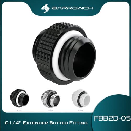 Barrowch Mini Dual Male G1/4 Extender Mini Dual Male G1/4" Extender Butted Fitting