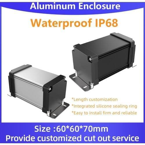Waterproof Powerbank Enclosure Ip67 Circuit Board Battery Housing Custom Project Box M10 130*65mm