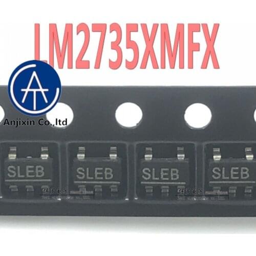 10pcs 100% orginal new real stock Switching regulator LM2735XMFX LM2735 silk screen SLEB SOT23-5