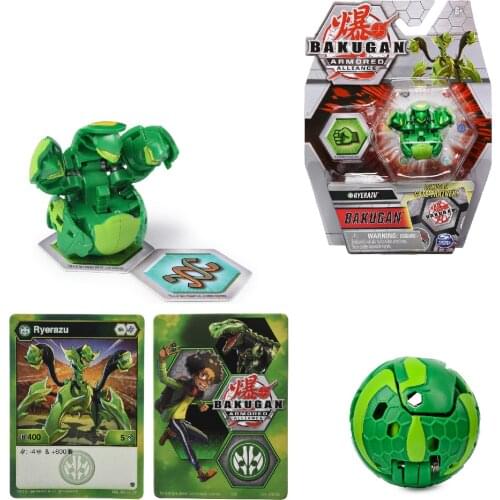Bakugan Armored Alliance 2020 New Style RYERAZU Battle Toys Deformable Red Blue Purple Golden Action Figure Model Boy Gifts