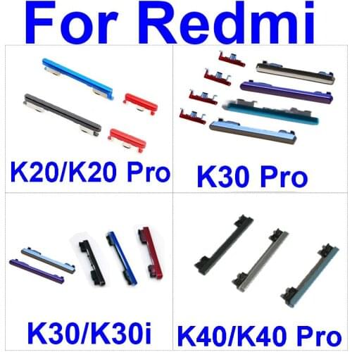 Power & Volume Side Button For Xiaomi Mi CC9E/Mi A3 Power Volume Audio Control Switch Side Key Flex Cable Replacement Repair