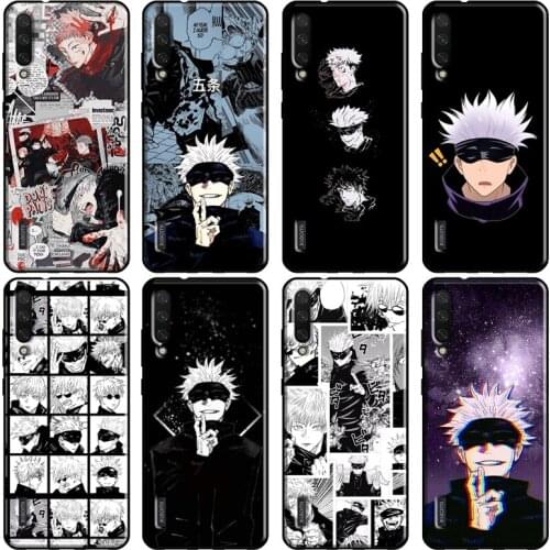 Gojo Satoru Jujutsu Kaisen Case For POCO X3 M3 F2 Pro Case For Xiaomi Mi 11 A1 A2 A3 Mi Note 10 Lite Mi 10T 9T Pro Coque