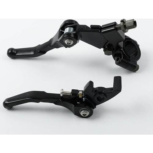Pit Dirt Bikes parts most Aluminum Alloy Folding black or silver Clutch lever Brake Lever Fit for CRF KLX Pit Pro Xmotos BSEKAYO