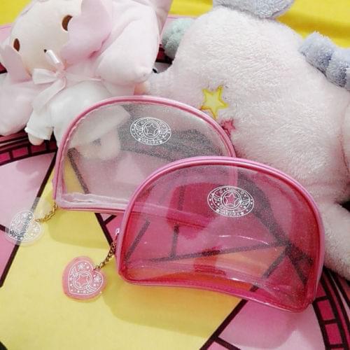 Cosplay Japan Anime Kinomoto Card Captor Sakura Action Figure printed girls HandBag make up Wallet Purse Pocket Doll Toy New