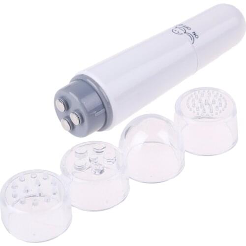 Mini Portable 4 Head Electric Eye Massager Facial Massage Device Pen Facials Great Vibration Lift Face Massage Stick