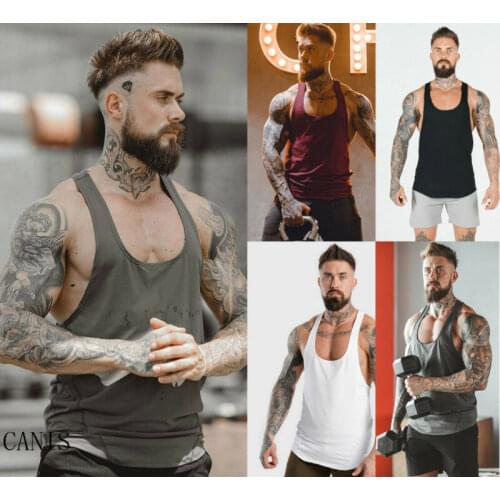 Fashion U Style Männer Sommer Gym Muskel Training Muscle Vest Casual Loose Bodybuilding Stringer Fitness Tank Top Weste