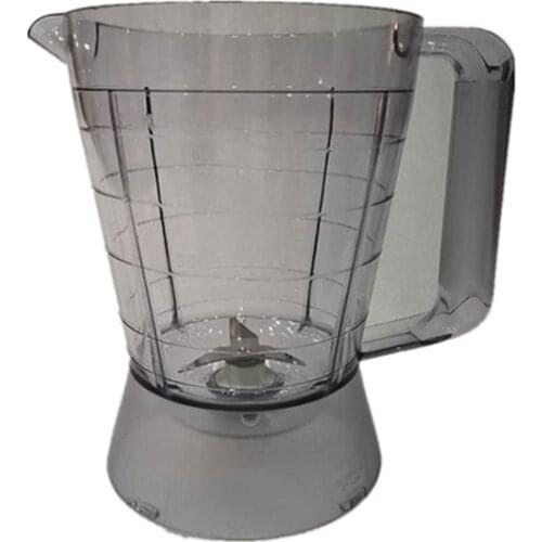 Plastic Blender Jar Cup Blender knife Suitable for Philips HR2052 HR2056 HR2058 HR2062 Blender Parts Accessories