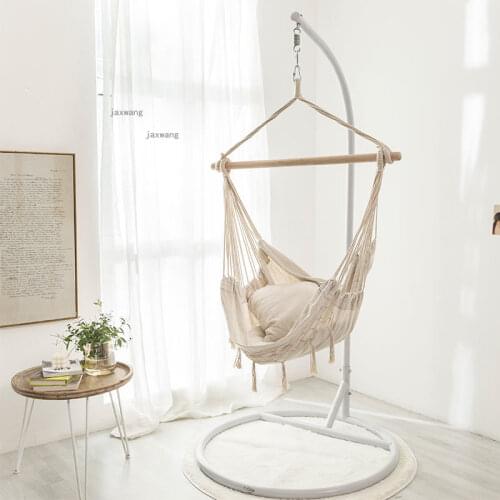 Dormitory Bedroom Hanging Chair Decoration Outdoor Balcony Cradle Living Room Homestay Patio Swings Home Furniture Hotel Hammock