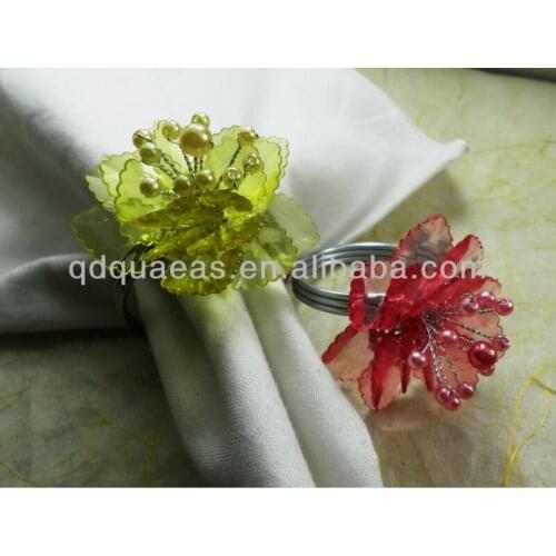 Aliexpress sold beaded wedding napkin ring
