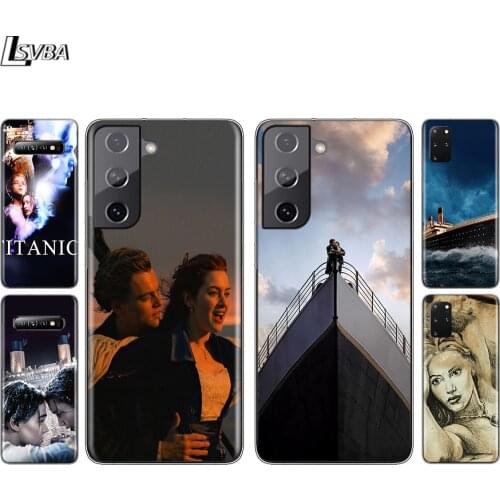 Film Titanic Silicone Cover For Samsung Galaxy S21 S20 FE Ultra S10 S10E Lite S9 S8 S7 Plus Phone Case