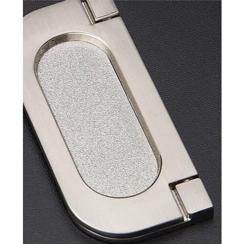 Modern Kitchen Fitting Concealed Door Hanleds And Closet Door Stain Nickel( C:C:64MM L:75MM )