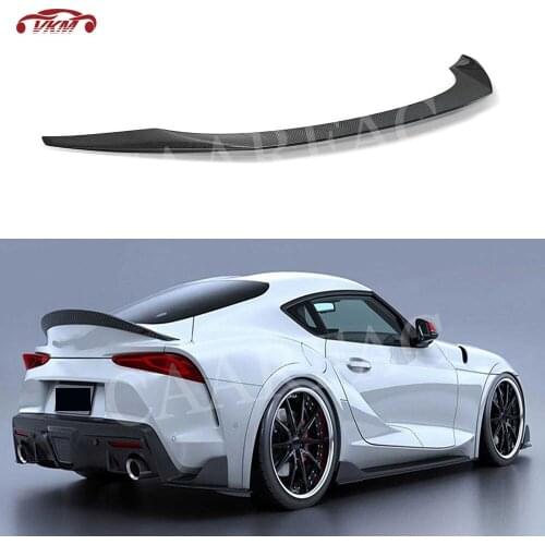 Carbon Fiber Rear Spoiler Racing Wings for Toyota Supra 2019 2020 Fiber glass Car Styling
