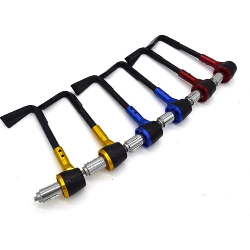 Evomosa 22 MM Motorcycle Clutch Brake Lever Protector Handlebar Guard For Kawasaki Z70 Yamaha MT09 MT07 HONDA CBR SUZUKI GXSR