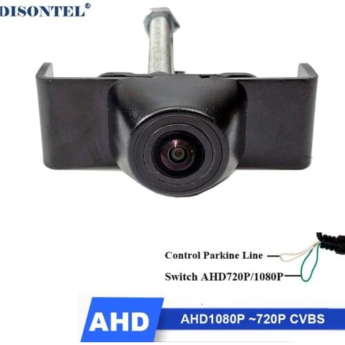 Waterproof CCD/SONYCCD HD night vision front view logo grille parking camera For Ford Edge 2015 2016