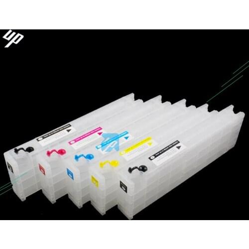 5pcs 700ml with one time chip For Epson T3000 T5000 T7000 T3200 T5200 T3270 T5270 T7270 T6941 - T6944 refillable ink Cartridge